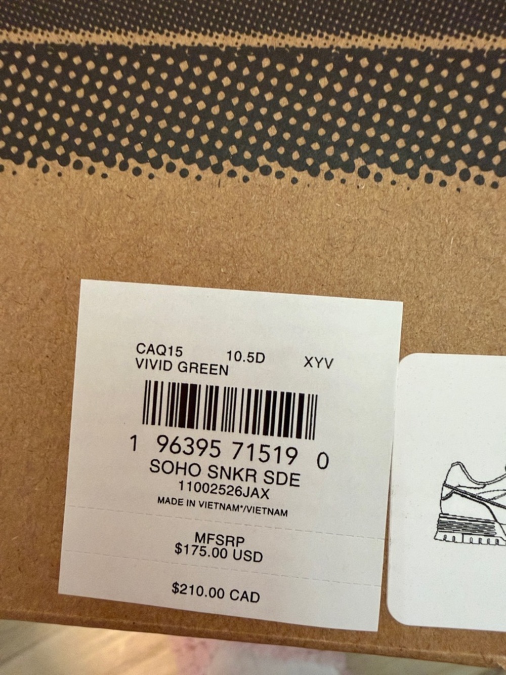 Coach Soho Low-Top Sneaker in Vivid Green NIB Mens SZ 10.5 - Picture 13 of 13